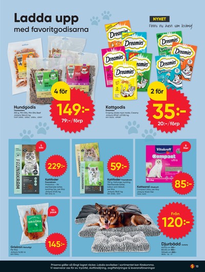 Dollarstore reklamblad i vecka 40 sida 13