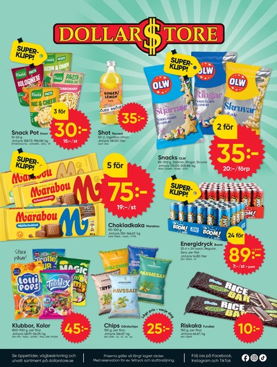 Dollarstore reklamblad i vecka 40 sida 16