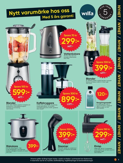 Dollarstore reklamblad i vecka 40 sida 3