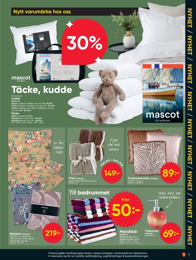 Dollarstore reklamblad i vecka 40 sida 7