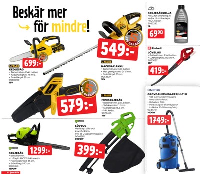 Jem & Fix reklamblad i vecka 40 sida 14