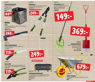 Jem & Fix reklamblad i vecka 40 sida 15