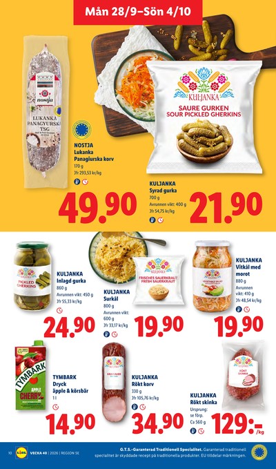 Lidl reklamblad i vecka 40 sida 11
