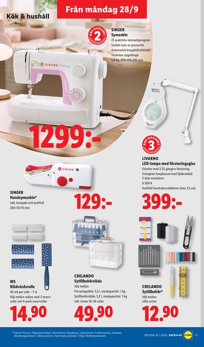 Lidl reklamblad i vecka 40 sida 15