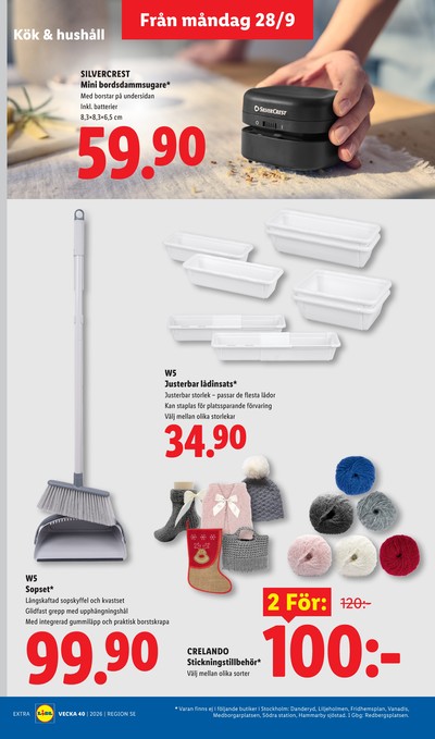 Lidl reklamblad i vecka 40 sida 16