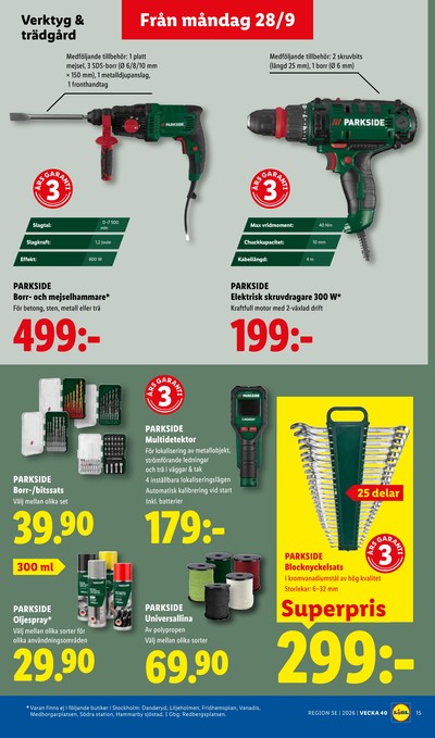 Lidl reklamblad i vecka 40 sida 18