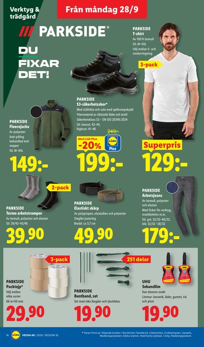 Lidl reklamblad i vecka 40 sida 19