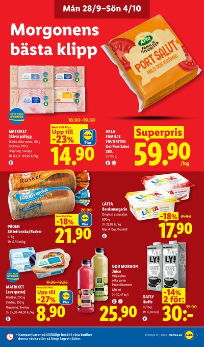 Lidl reklamblad i vecka 40 sida 6