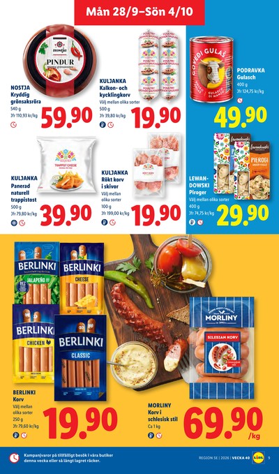 Lidl reklamblad i vecka 40 sida 10