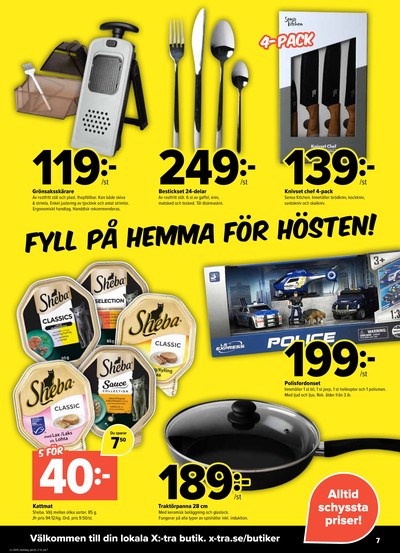 X:-tra reklamblad i vecka 40 sida 7