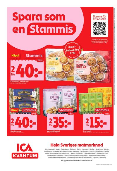 ICA Kvantum reklamblad i vecka 40 sida 10