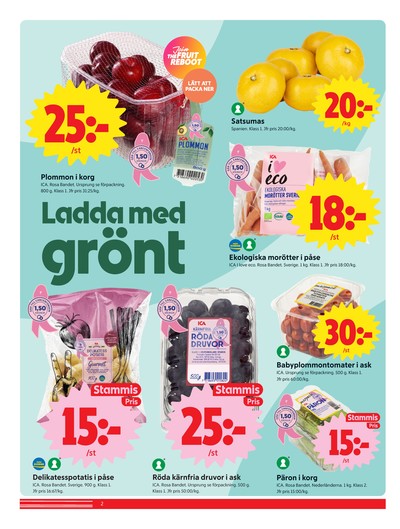 ICA Nära reklamblad i vecka 40 sida 2