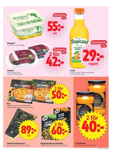 ICA Supermarket reklamblad i vecka 40 sida 3