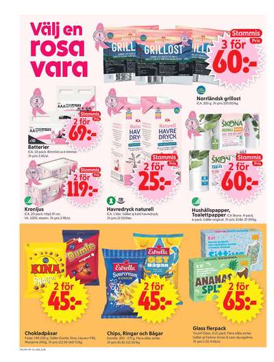 ICA Supermarket reklamblad i vecka 40 sida 8
