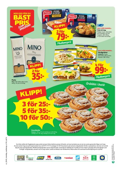 Stora Coop reklamblad i vecka 40 sida 14