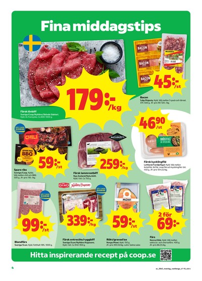 Stora Coop reklamblad i vecka 40 sida 4