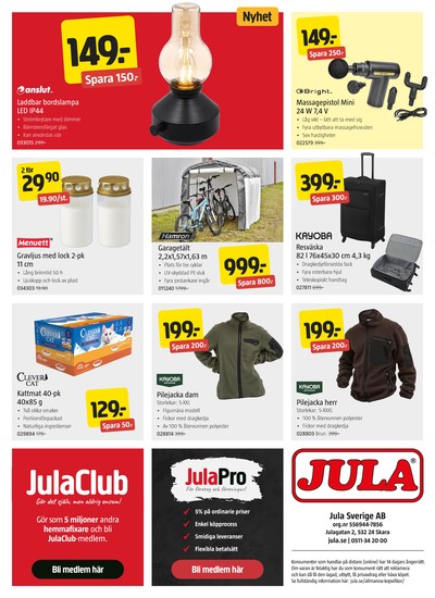 Jula reklamblad i vecka 40 sida 12