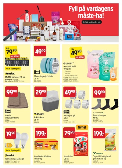 Jula reklamblad i vecka 40 sida 10