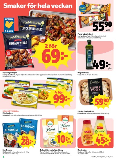 Coop reklamblad i vecka 40 sida 8