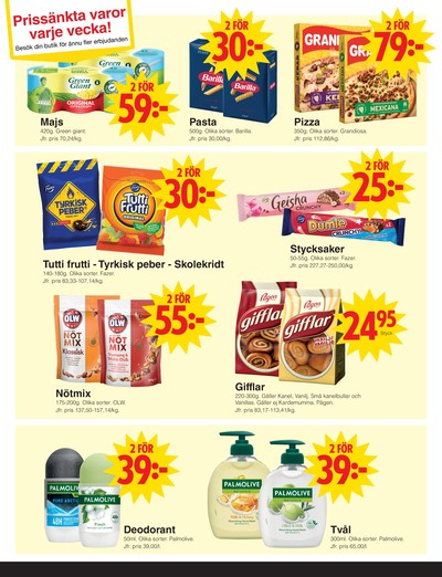 Matöppet reklamblad i vecka 40 sida 4