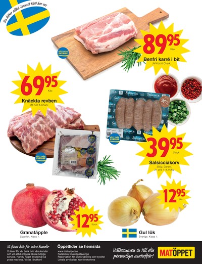 Matöppet reklamblad i vecka 40 sida 5