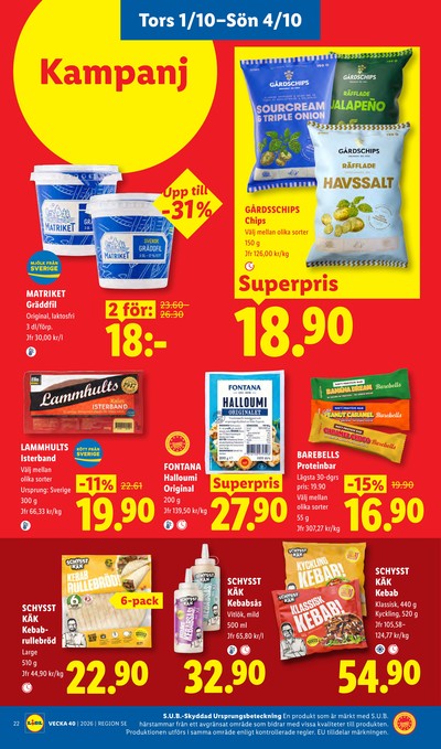 Lidl reklamblad i vecka 40 sida 27