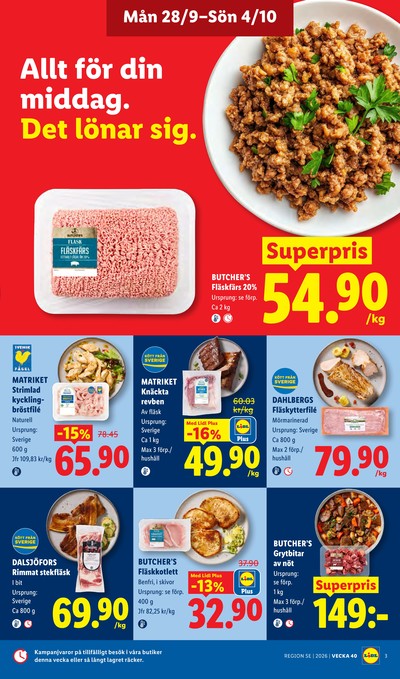 Lidl reklamblad i vecka 40 sida 4