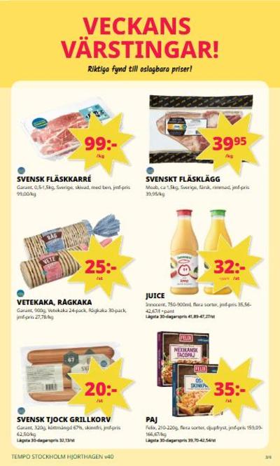 Tempo reklamblad i vecka 40 sida 3
