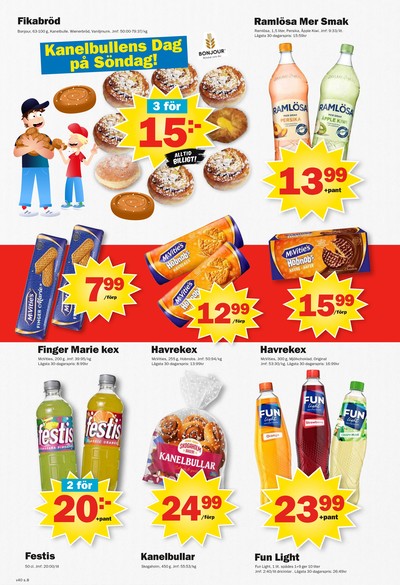 Pekås reklamblad i vecka 40 sida 8