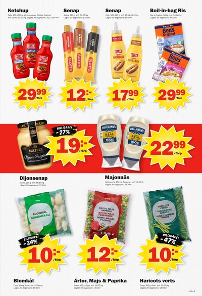Pekås reklamblad i vecka 40 sida 9