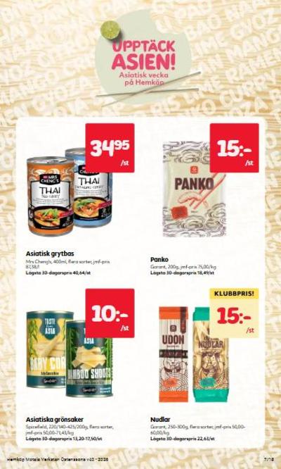 Hemköp reklamblad i vecka 40 sida 7