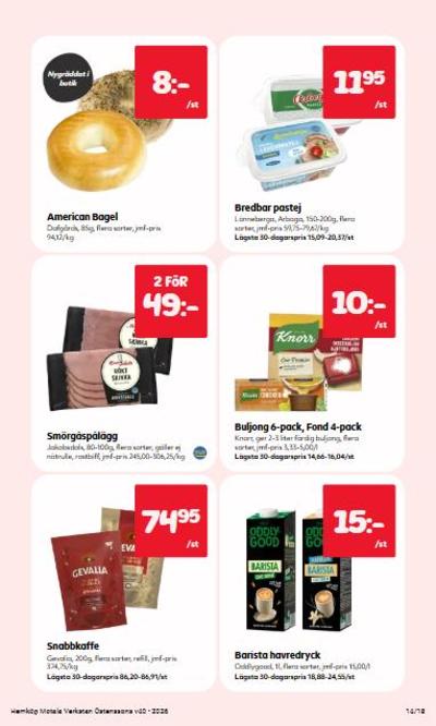 Östenssons reklamblad i vecka 40 sida 14
