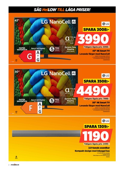 Power reklamblad i vecka 40 sida 2