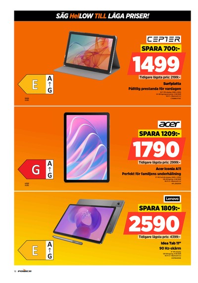 Power reklamblad i vecka 40 sida 18