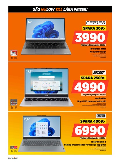 Power reklamblad i vecka 40 sida 20