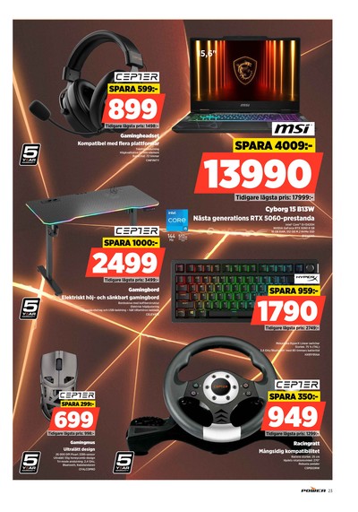 Power reklamblad i vecka 40 sida 23