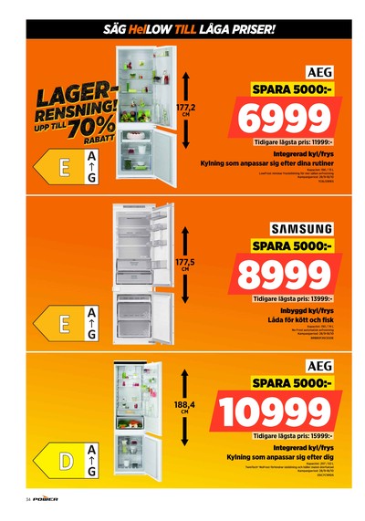 Power reklamblad i vecka 40 sida 34