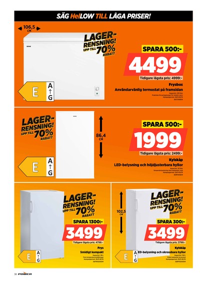 Power reklamblad i vecka 40 sida 38