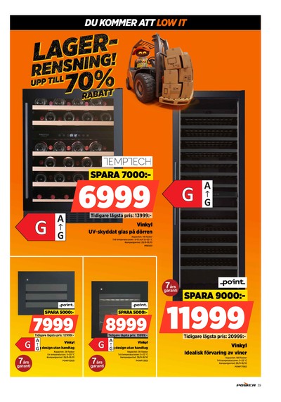 Power reklamblad i vecka 40 sida 39
