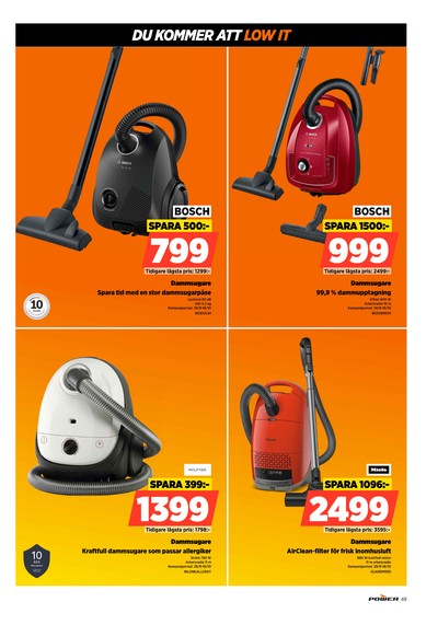 Power reklamblad i vecka 40 sida 49