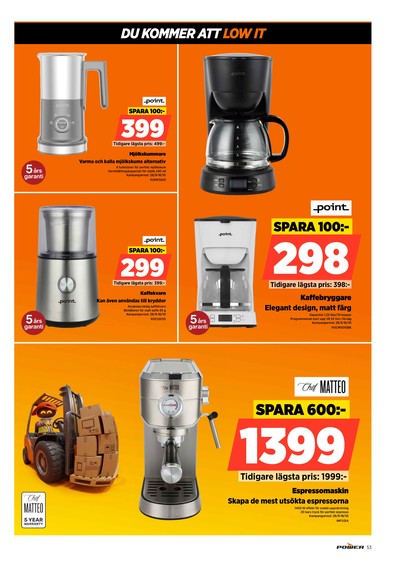 Power reklamblad i vecka 40 sida 53