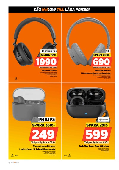 Power reklamblad i vecka 40 sida 10