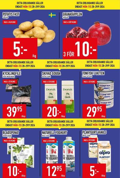 MatDax reklamblad i vecka 40 sida 2