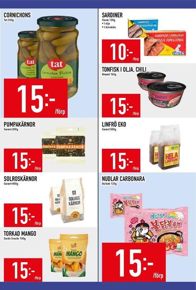 MatDax reklamblad i vecka 40 sida 18