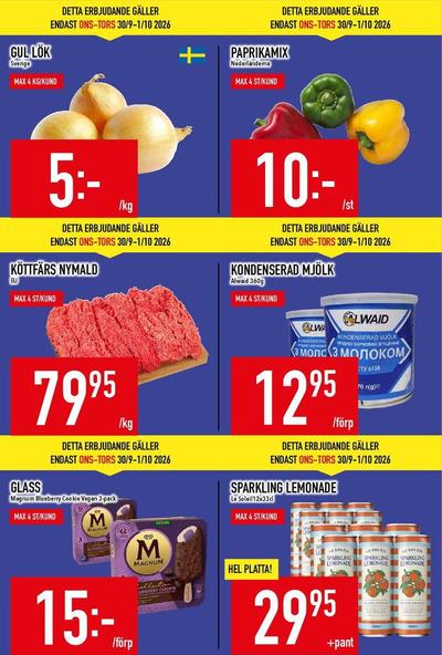 MatDax reklamblad i vecka 40 sida 3