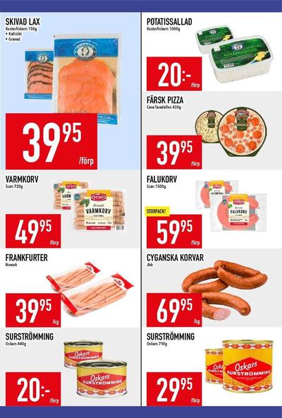 MatDax reklamblad i vecka 40 sida 8