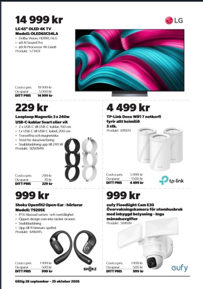 Costco reklamblad i vecka 41 sida 2