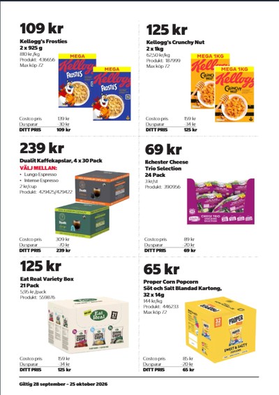 Costco reklamblad i vecka 41 sida 12