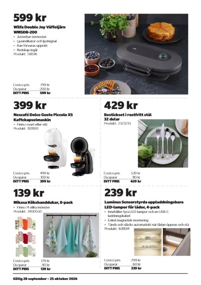 Costco reklamblad i vecka 41 sida 4