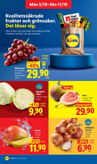 Lidl reklamblad i vecka 41 sida 2